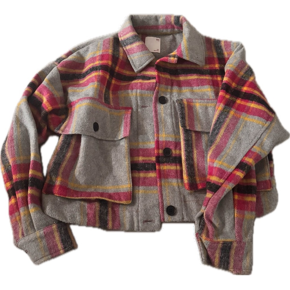 Super soft cropped flannel